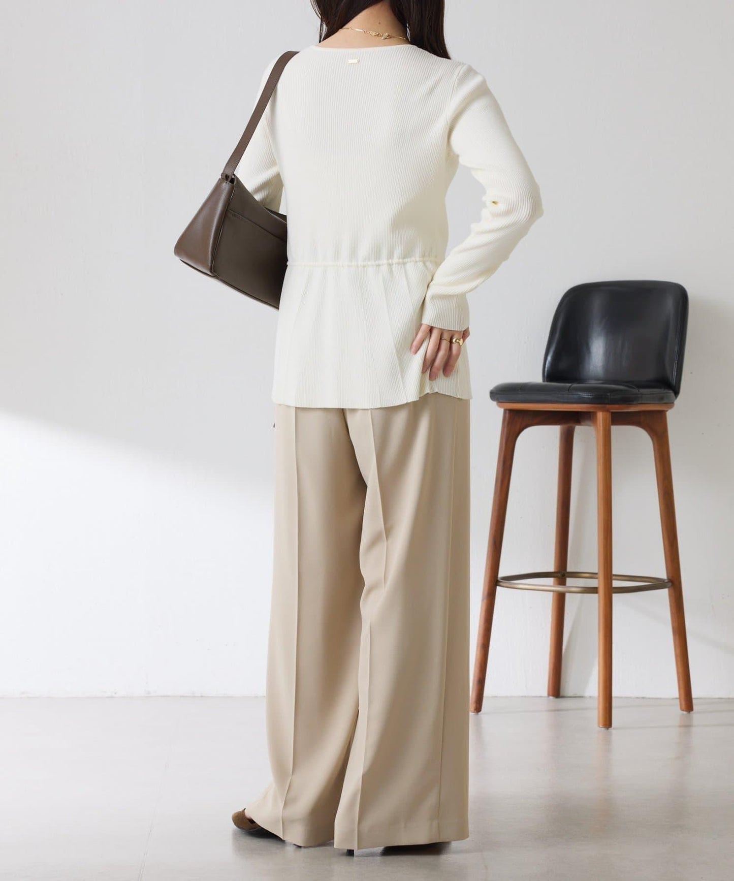 【塑形】羅紋荷葉邊開衫