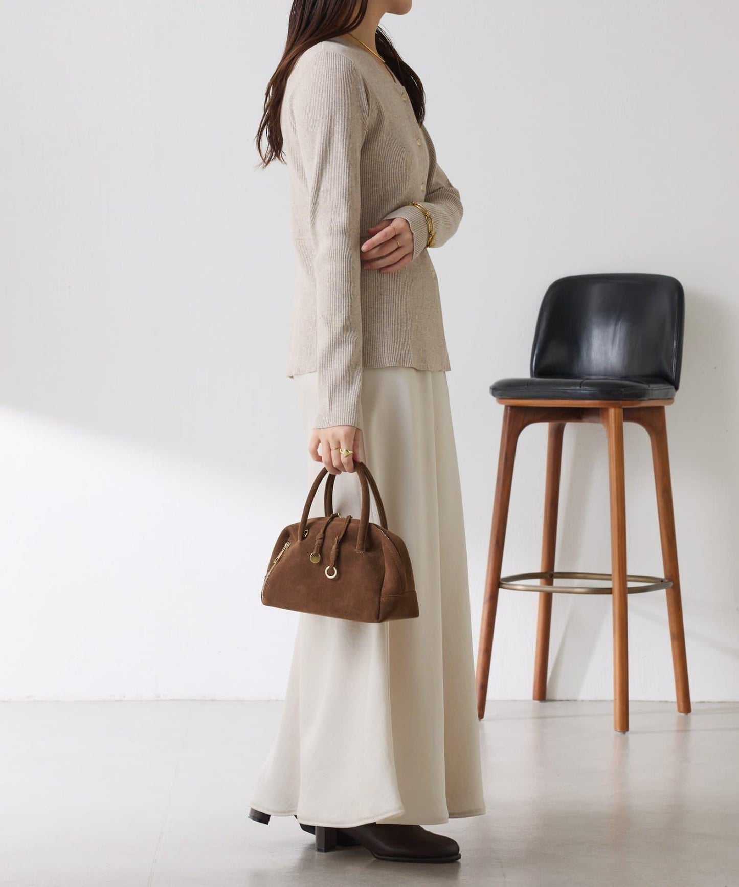 【塑形】羅紋荷葉邊開衫