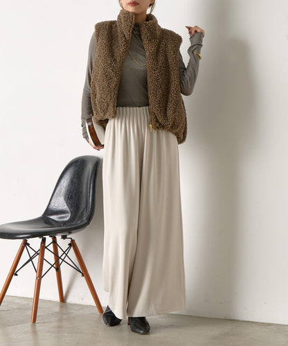 垂感寬鬆闊腿褲