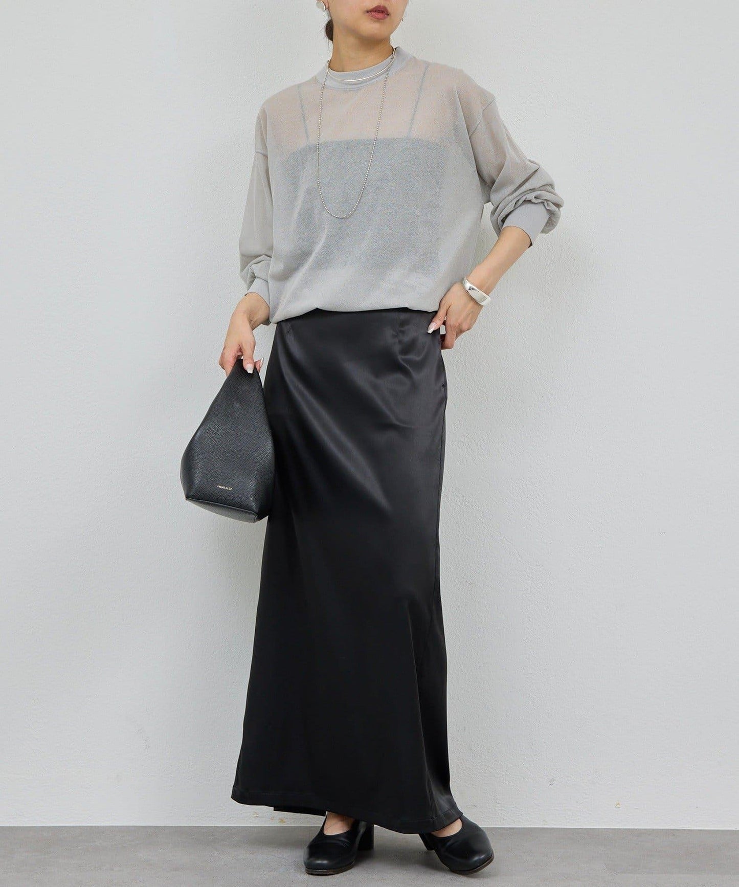 棉質薄紗針織衫