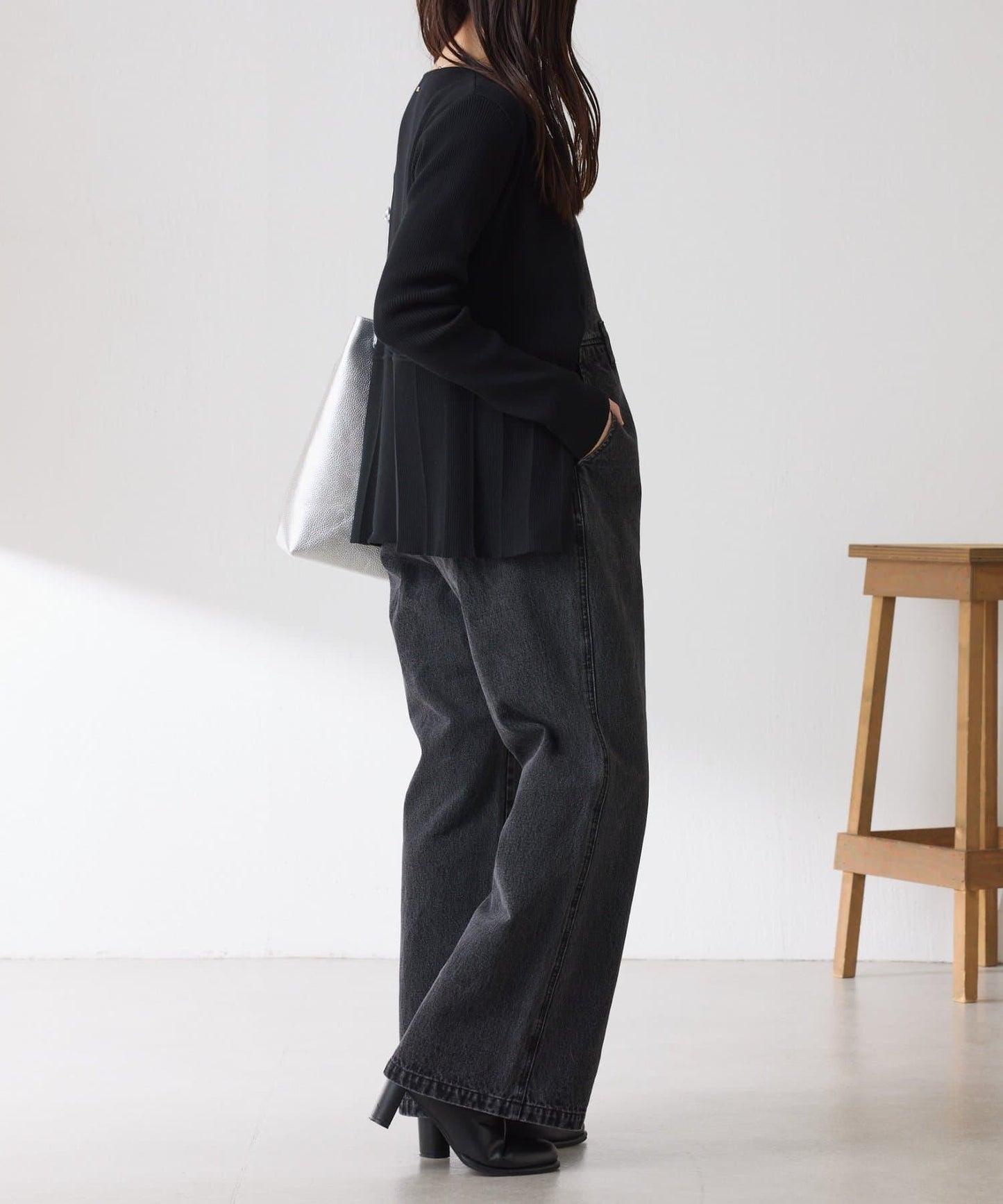 【塑形】羅紋荷葉邊開衫