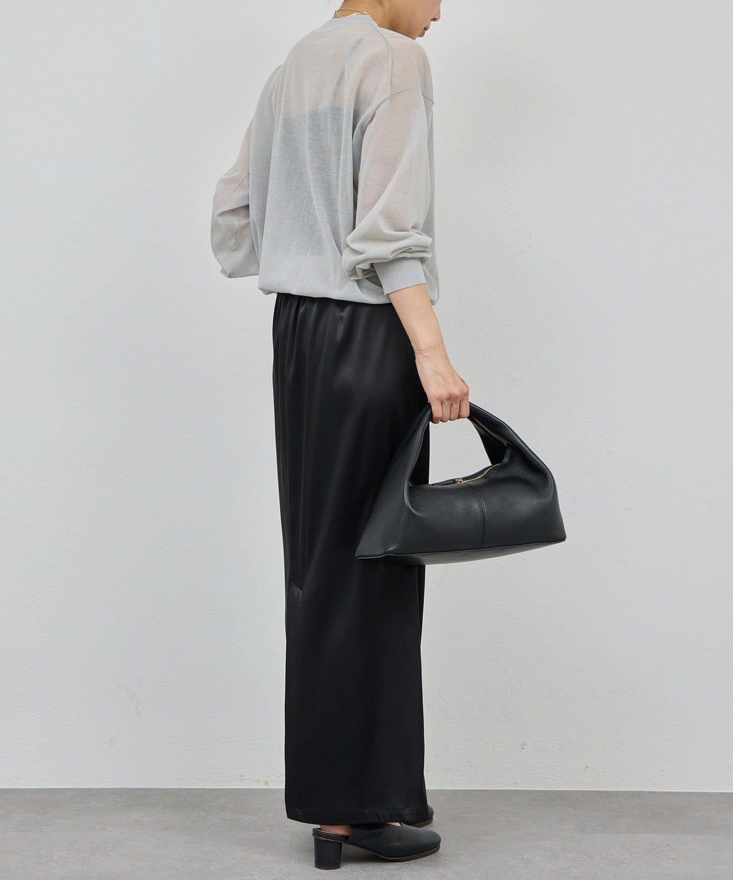 棉質薄紗針織衫