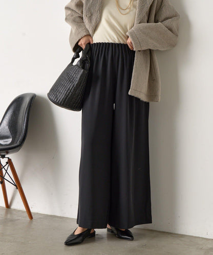 垂感寬鬆闊腿褲