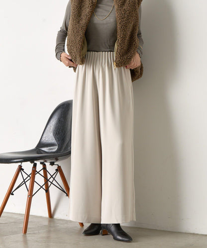 垂感寬鬆闊腿褲