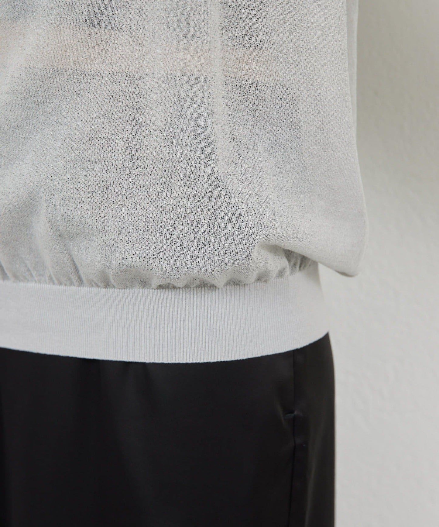 棉質薄紗針織衫