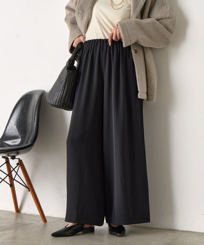 垂感寬鬆闊腿褲