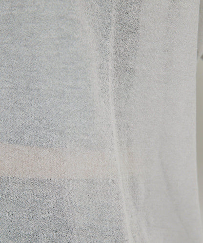 棉質薄紗針織衫