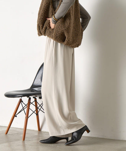 垂感寬鬆闊腿褲