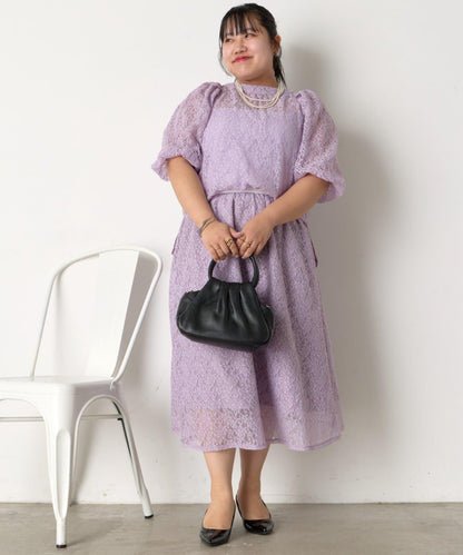 【さわ企畫】蕾絲蝴蝶結領帶套裝