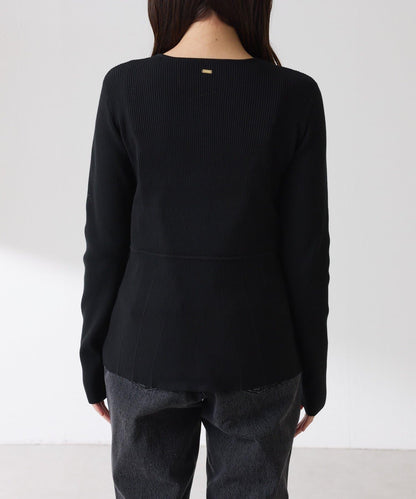 【塑形】羅紋荷葉邊開衫