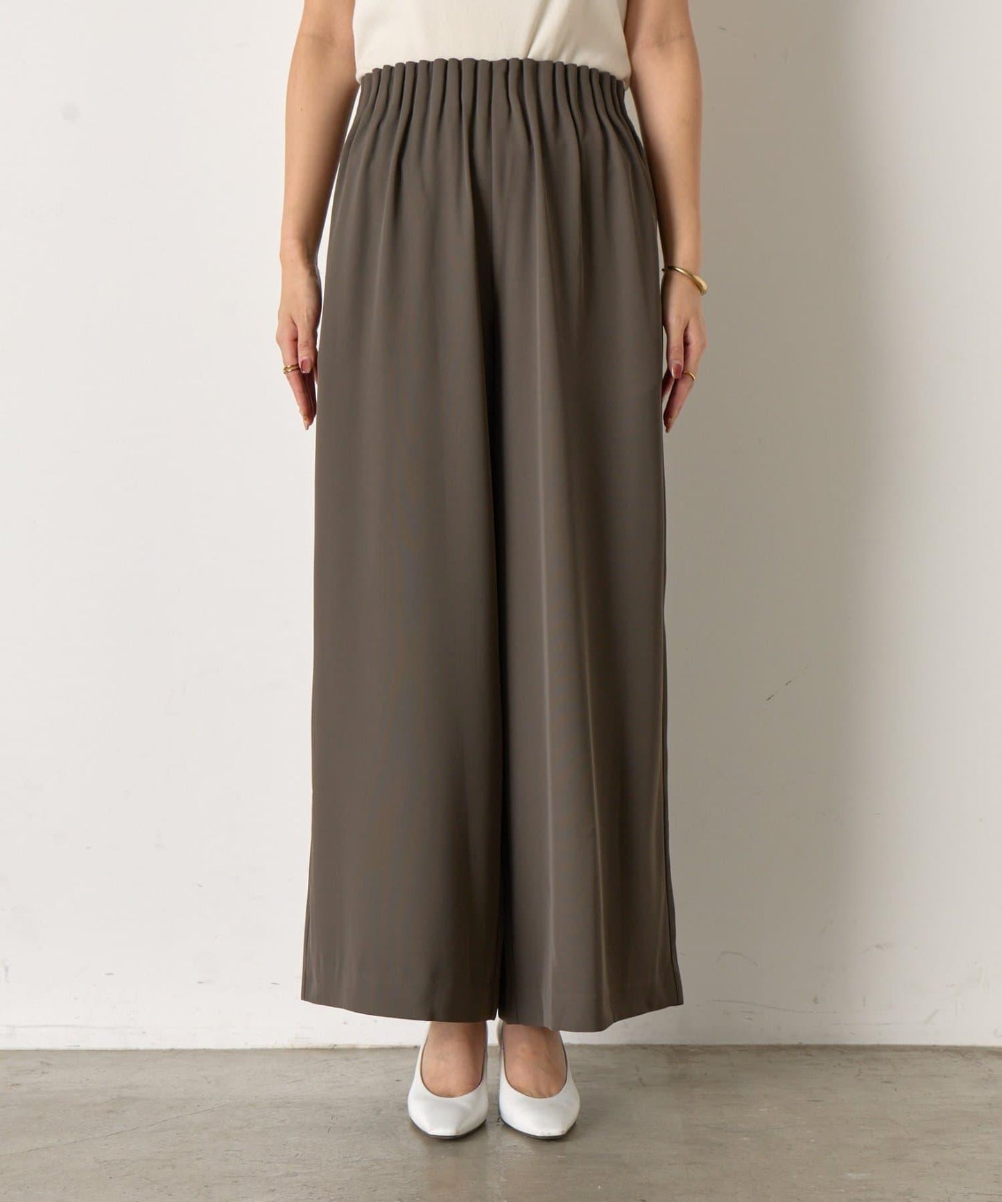 垂感寬鬆闊腿褲