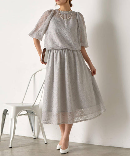 【さわ企畫】蕾絲蝴蝶結領帶套裝