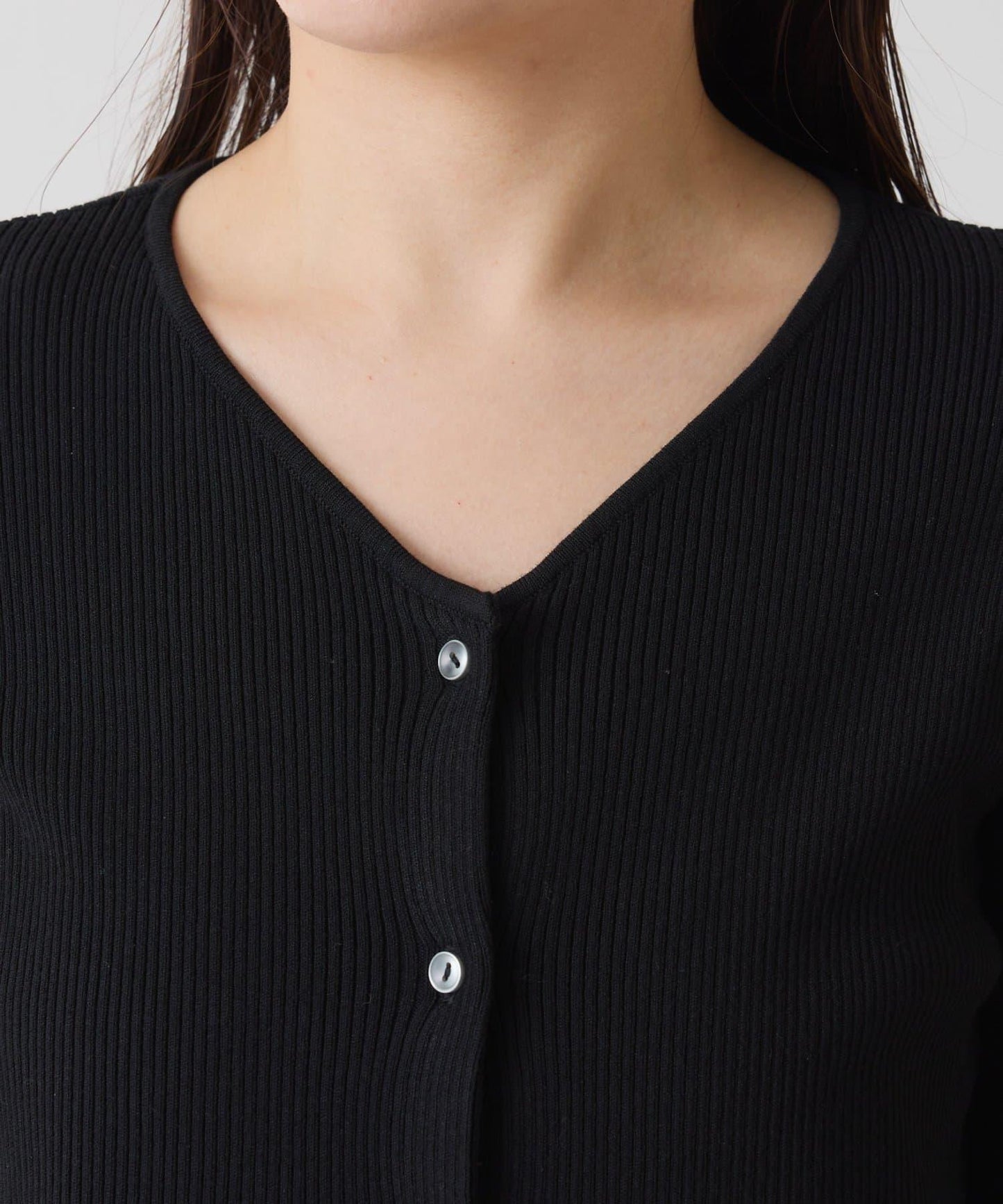 【塑形】羅紋荷葉邊開衫