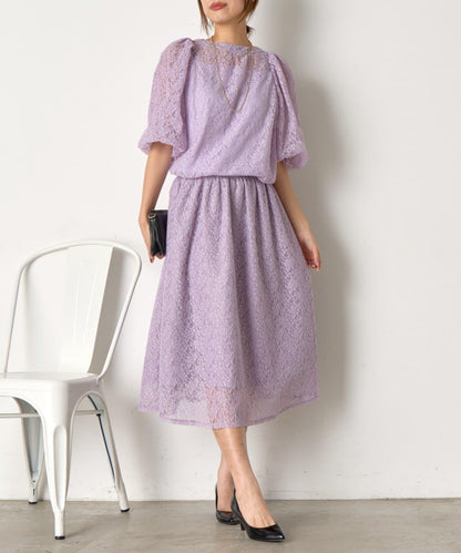 【さわ企畫】蕾絲蝴蝶結領帶套裝