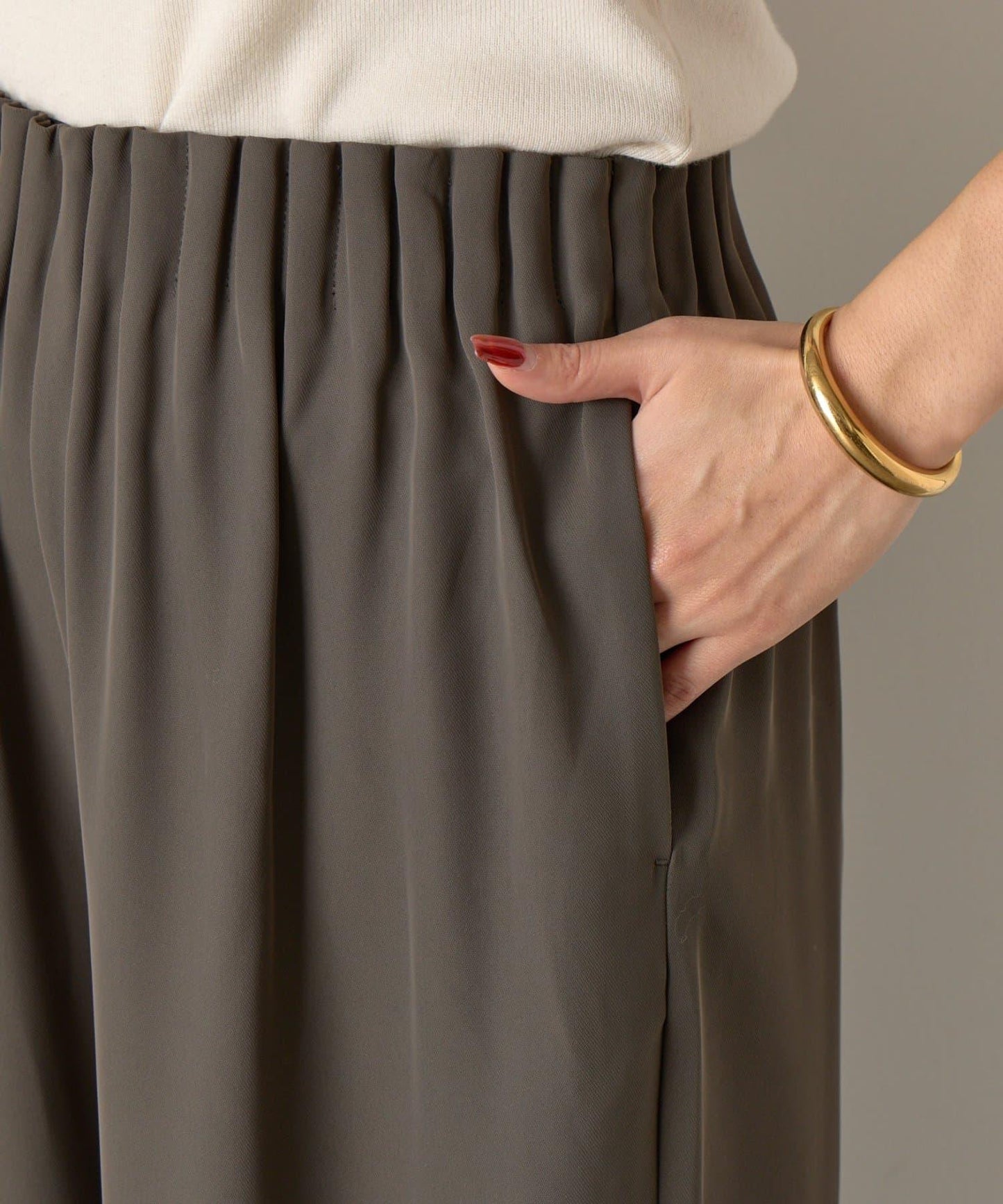 垂感寬鬆闊腿褲