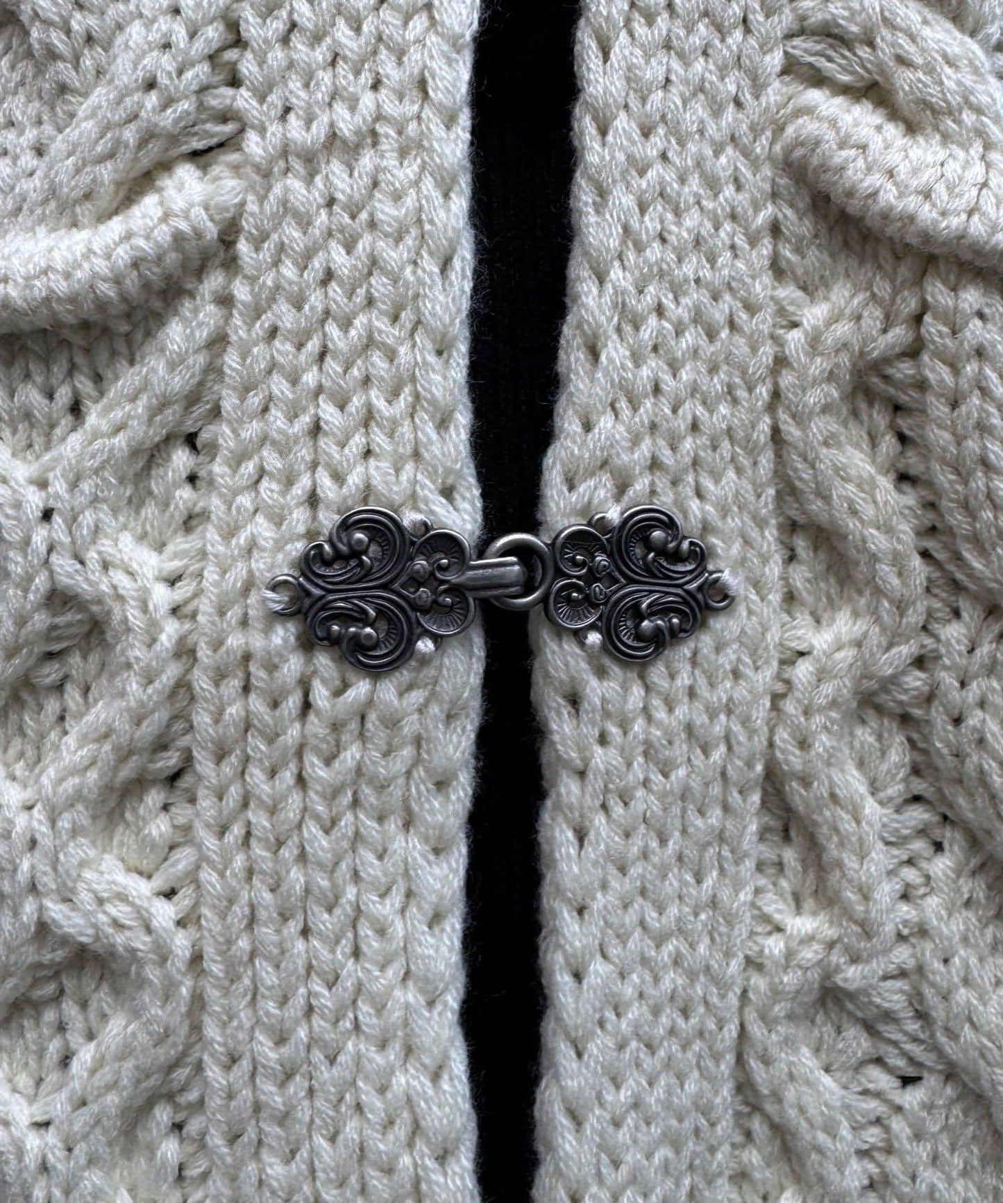 拼接提花編織開衫