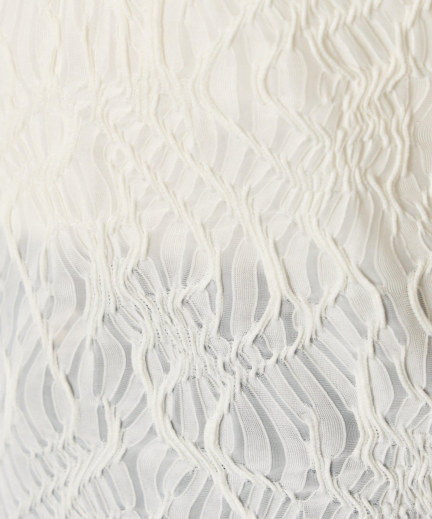 波浪提花套頭衫