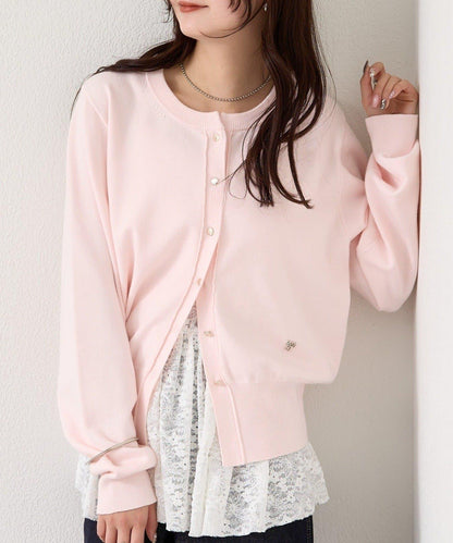 【色/黑色】帶吊墜日常開衫