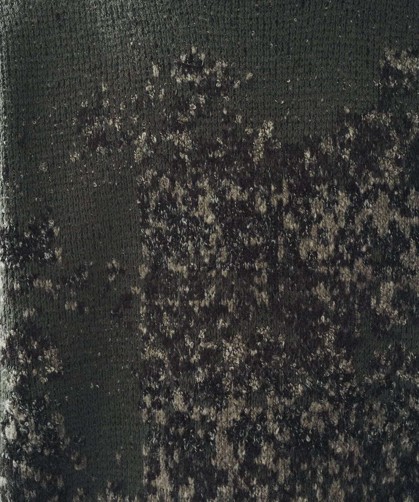 提花絨線針織衫