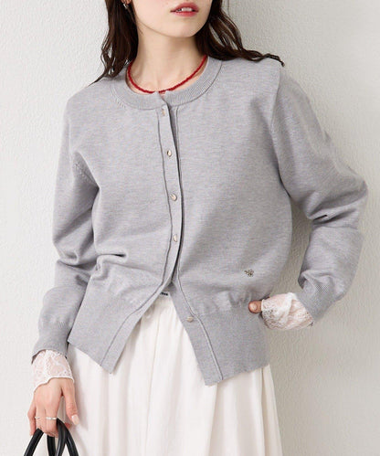 【色/黑色】帶吊墜日常開衫