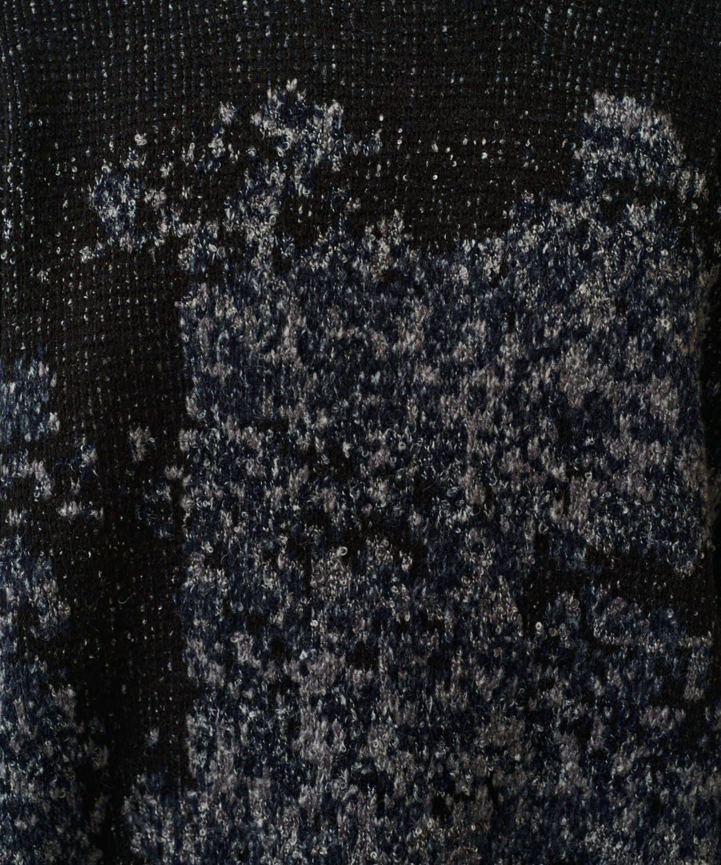 提花絨線針織衫