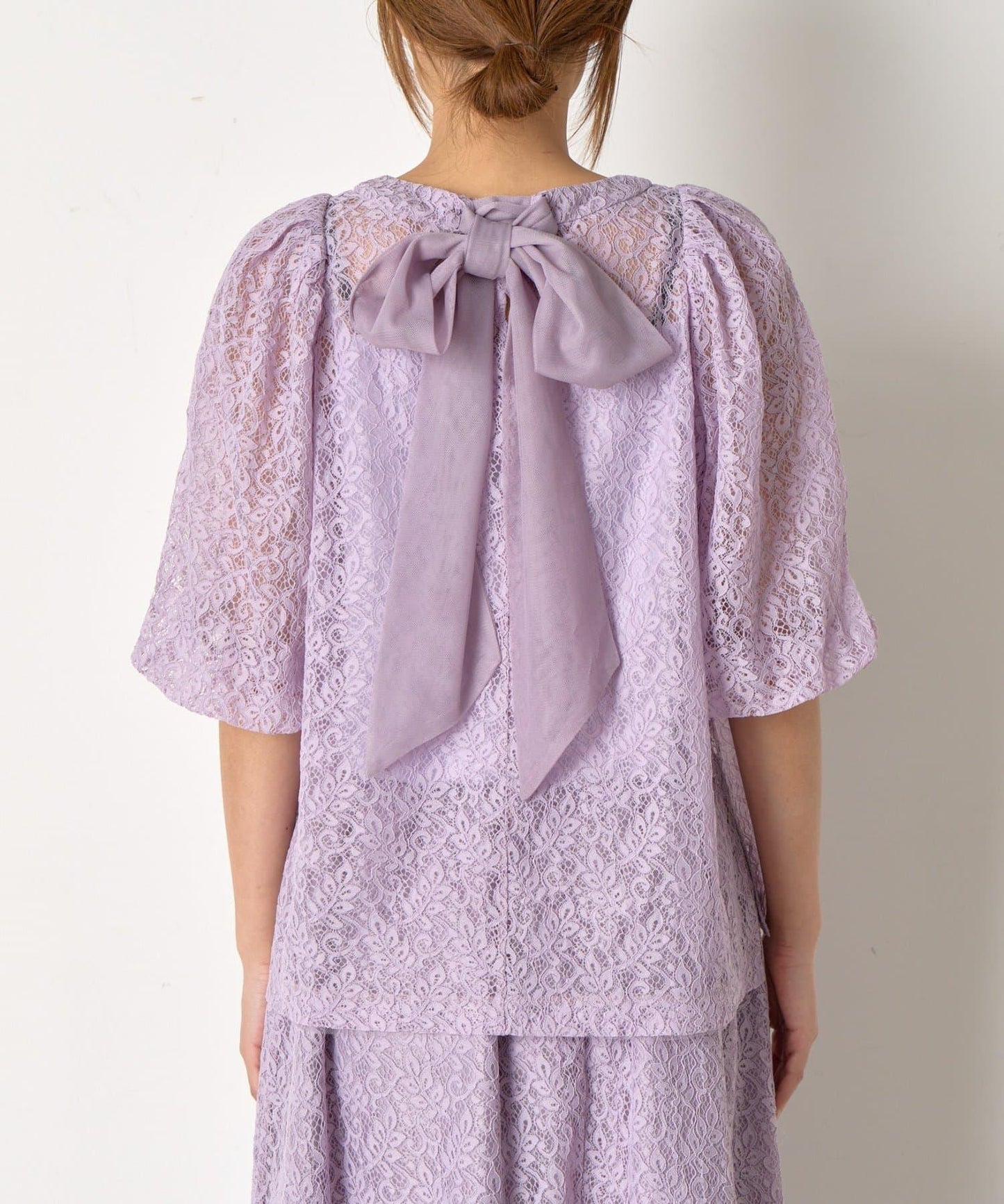 【さわ企畫】蕾絲蝴蝶結領帶套裝