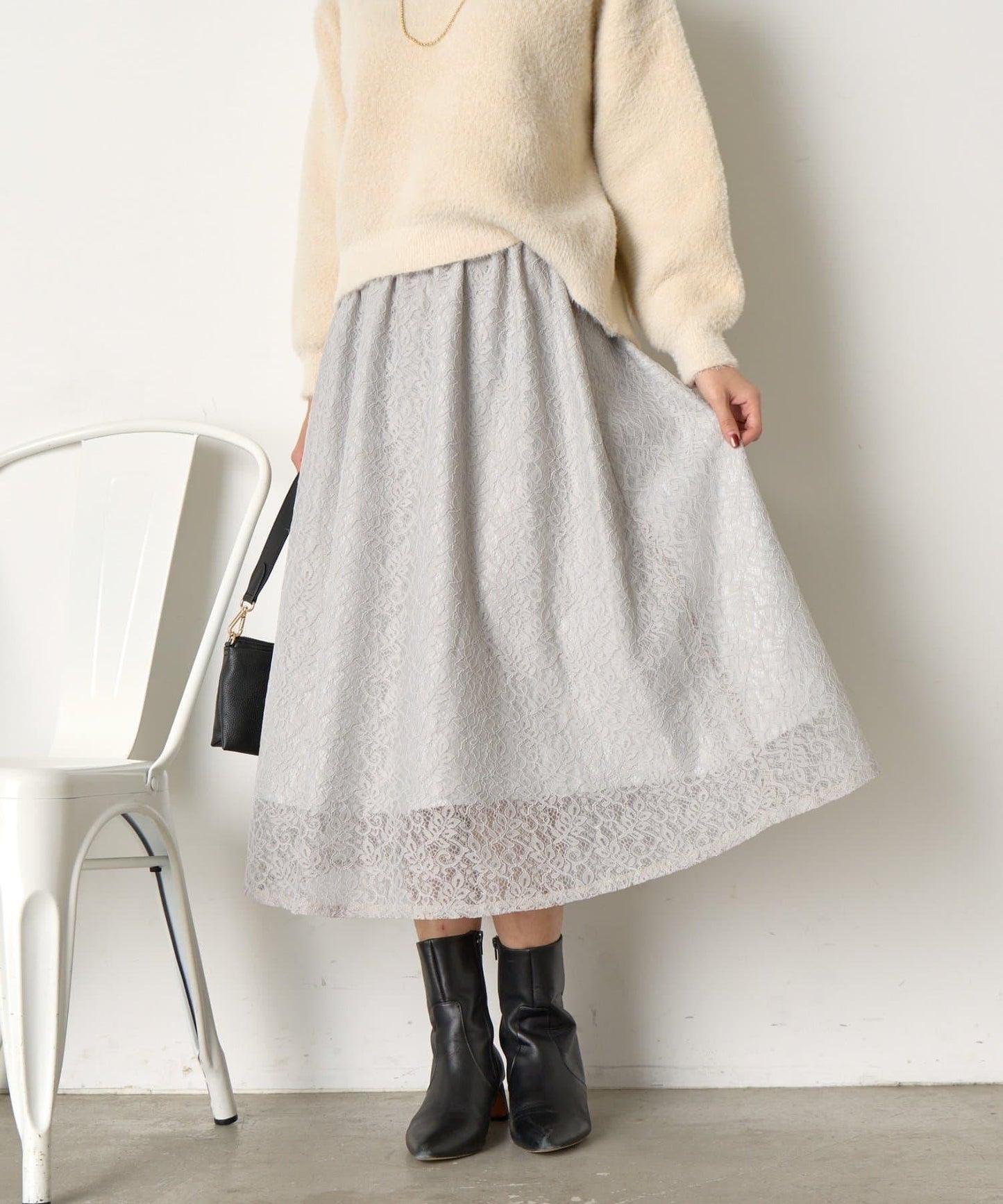 【さわ企畫】蕾絲蝴蝶結領帶套裝