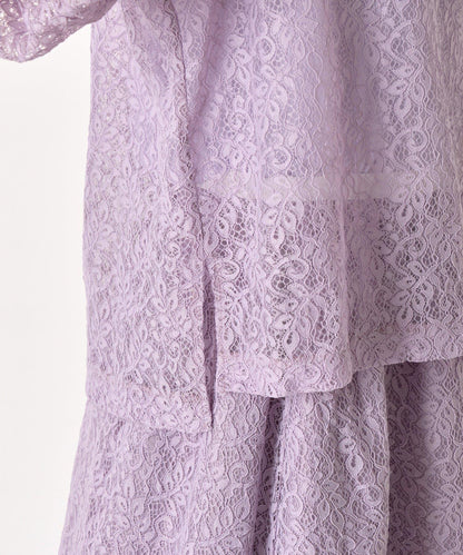 【さわ企畫】蕾絲蝴蝶結領帶套裝