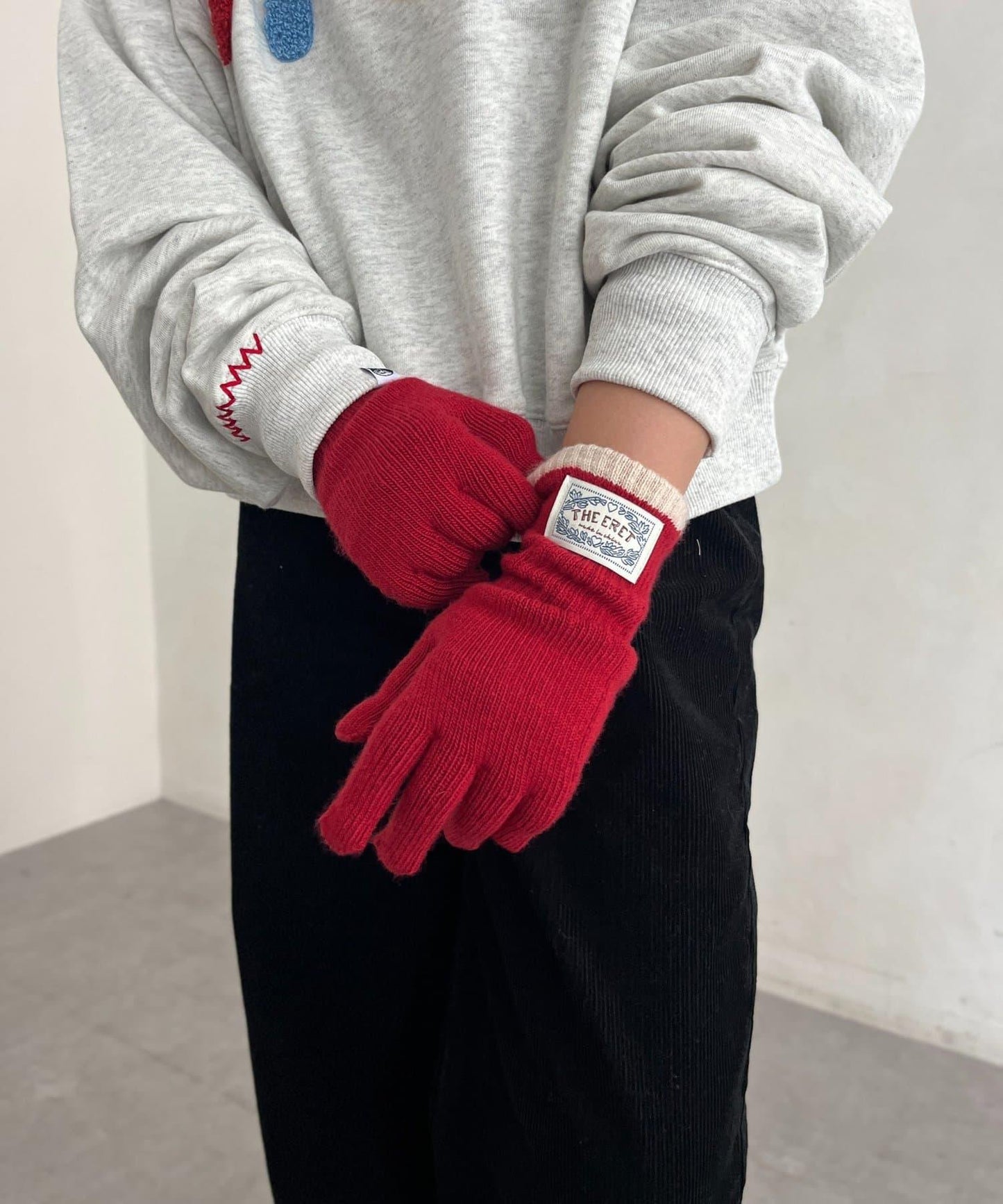 拼色線條手提包