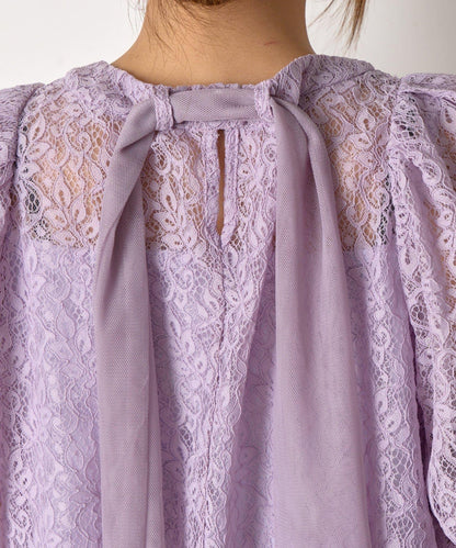 【さわ企畫】蕾絲蝴蝶結領帶套裝