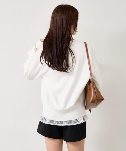 【色/黑色】帶吊墜日常開衫