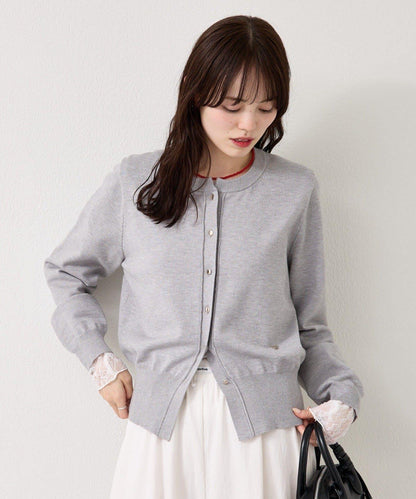 【色/黑色】帶吊墜日常開衫