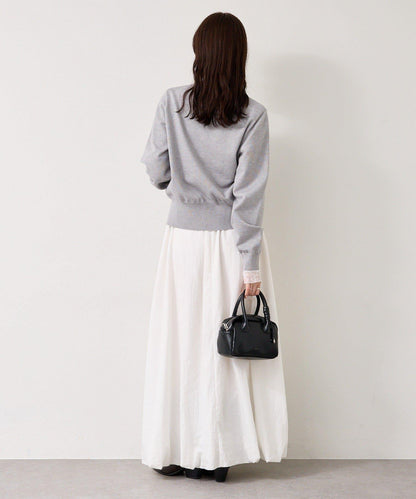 【色/黑色】帶吊墜日常開衫