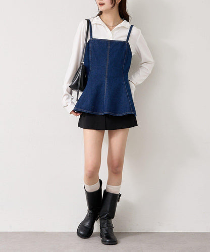 羅紋亨利領套頭衫