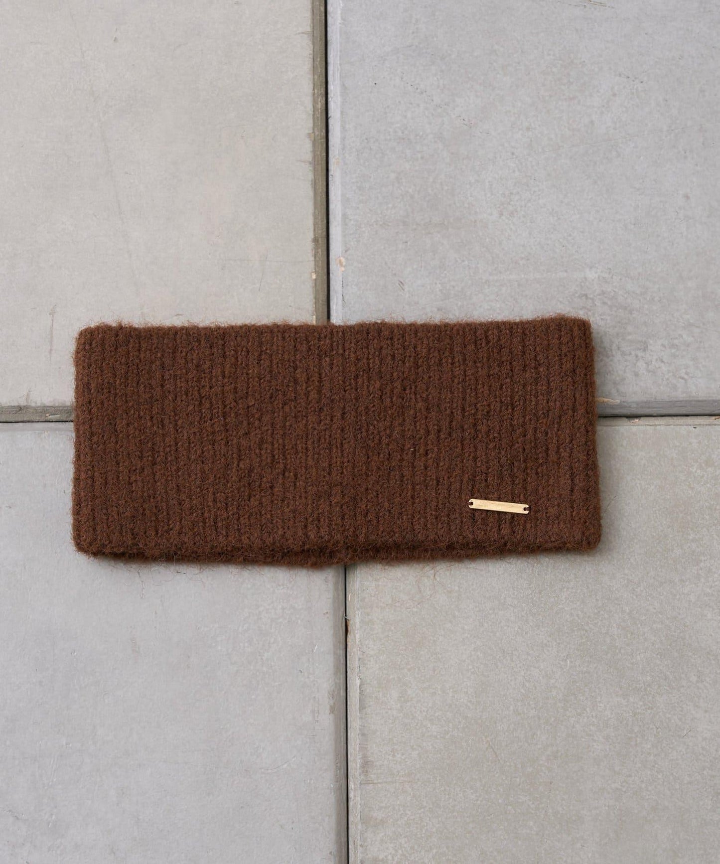 【平價】帶飾牌羅紋髮帶