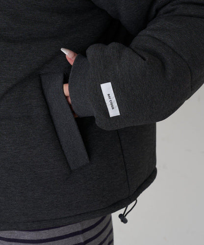 剪裁標誌羽絨服