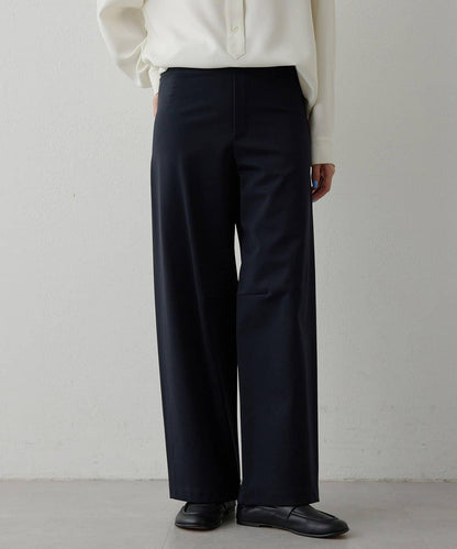 加絨桶型休閒褲