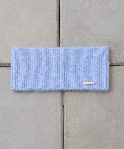 【平價】帶飾牌羅紋髮帶