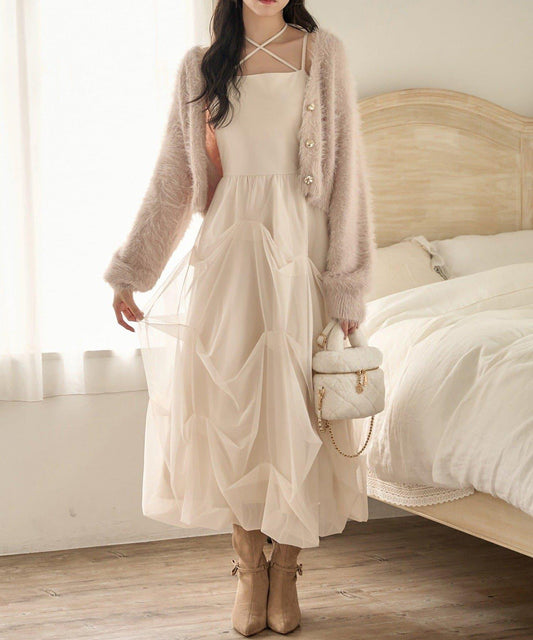 【one after another】吊帶連衣裙