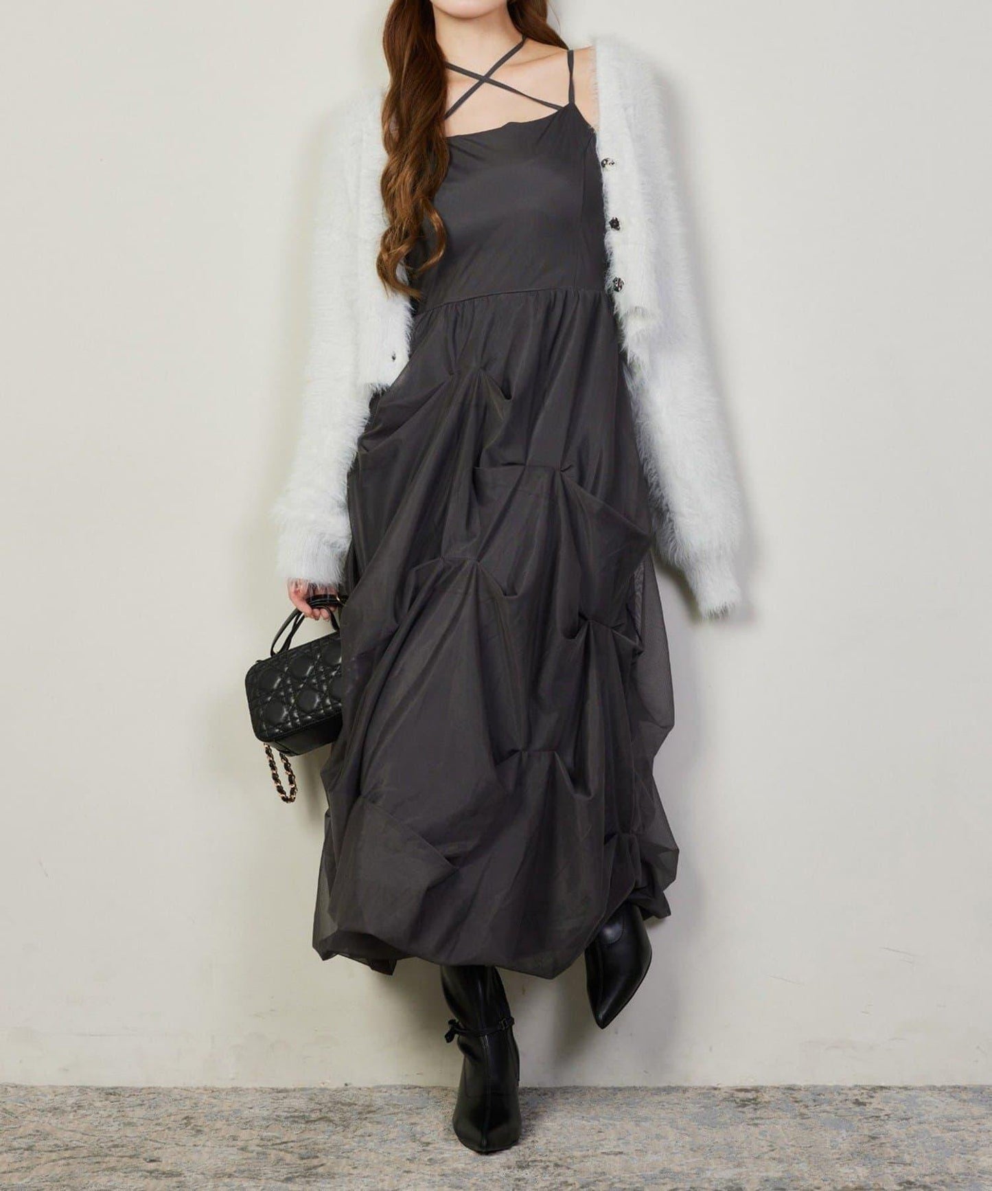 【one after another】吊帶連衣裙