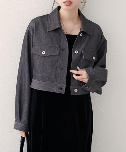 【EVERY.VERY niceclaup】短款襯衫外套