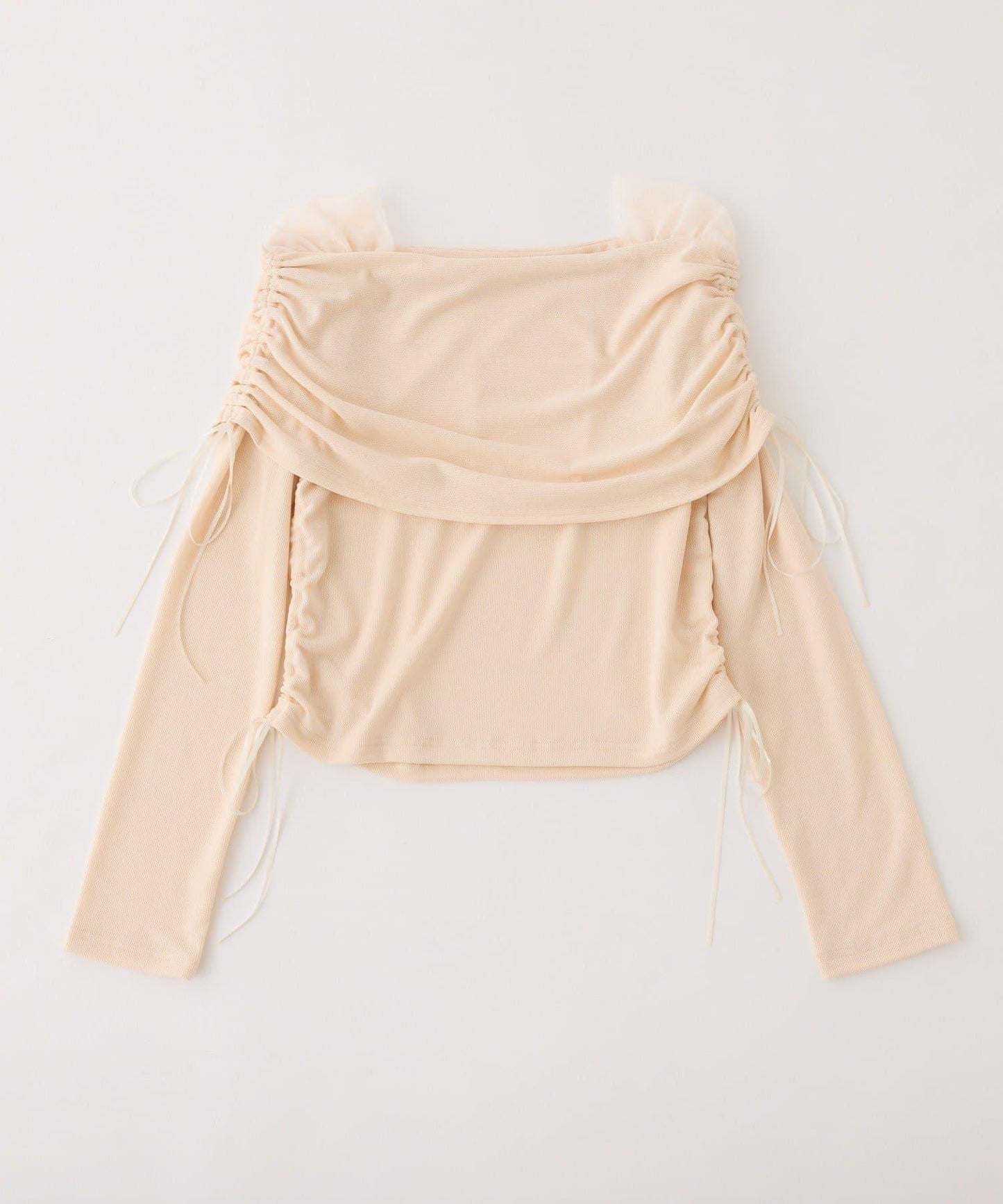 【one after another】一字肩上衣