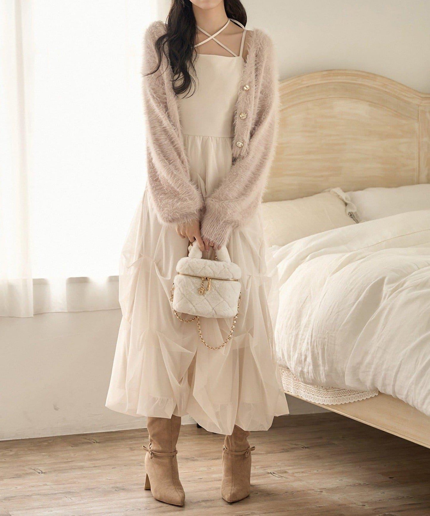 【one after another】吊帶連衣裙