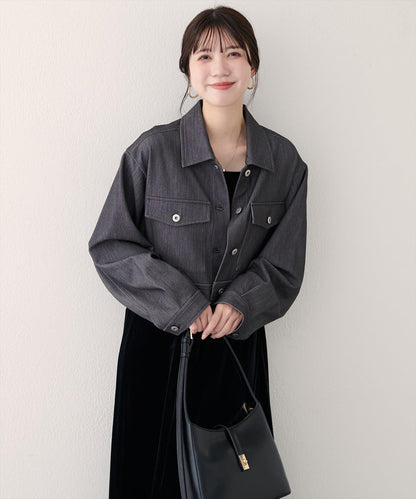 【natural couture】短款襯衫夾克