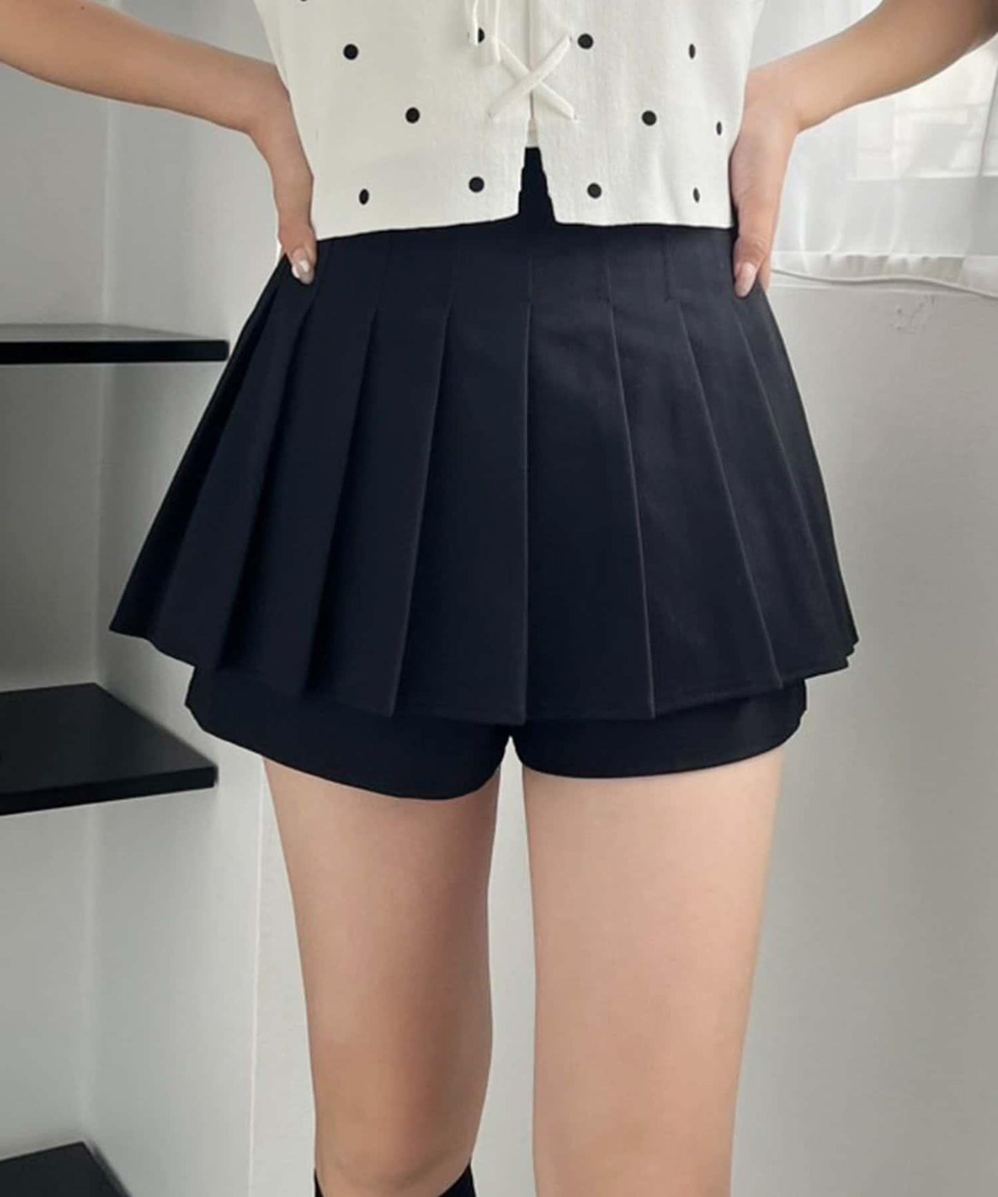 【one after another】百褶裙褲