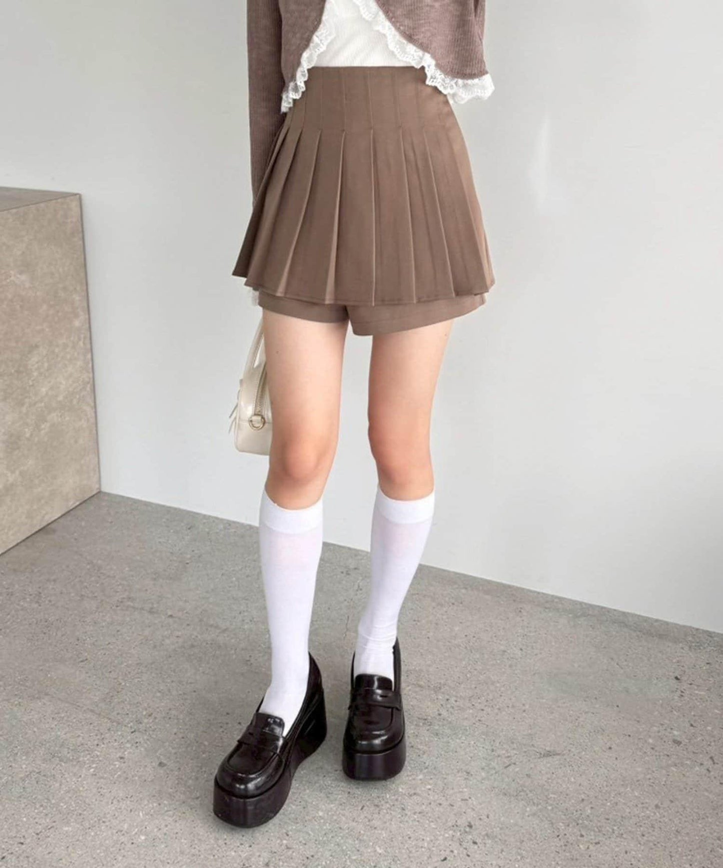 【one after another】百褶裙褲