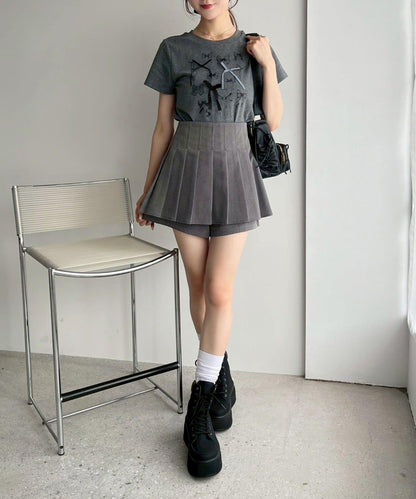 【one after another】百褶裙褲