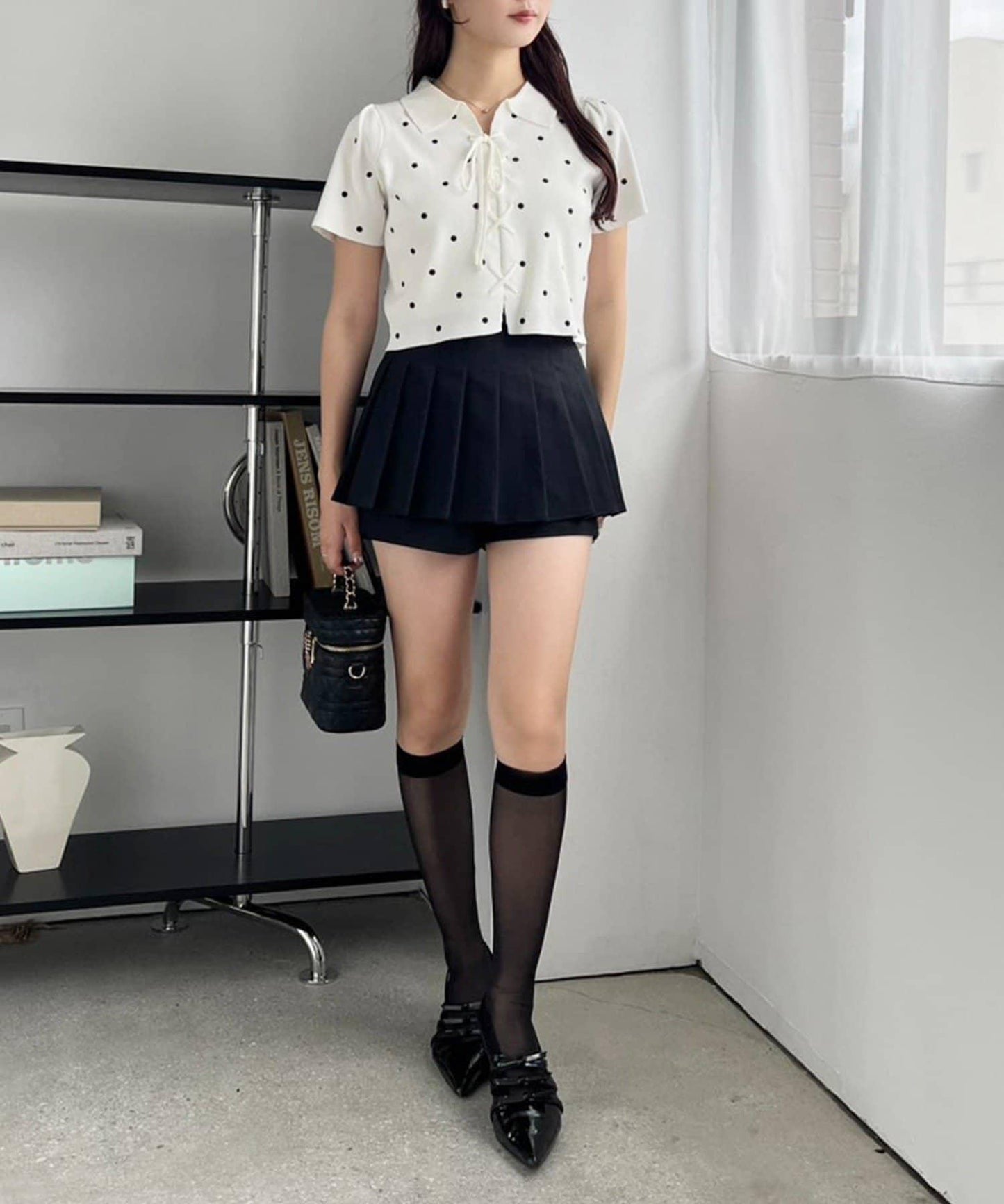 【one after another】百褶裙褲