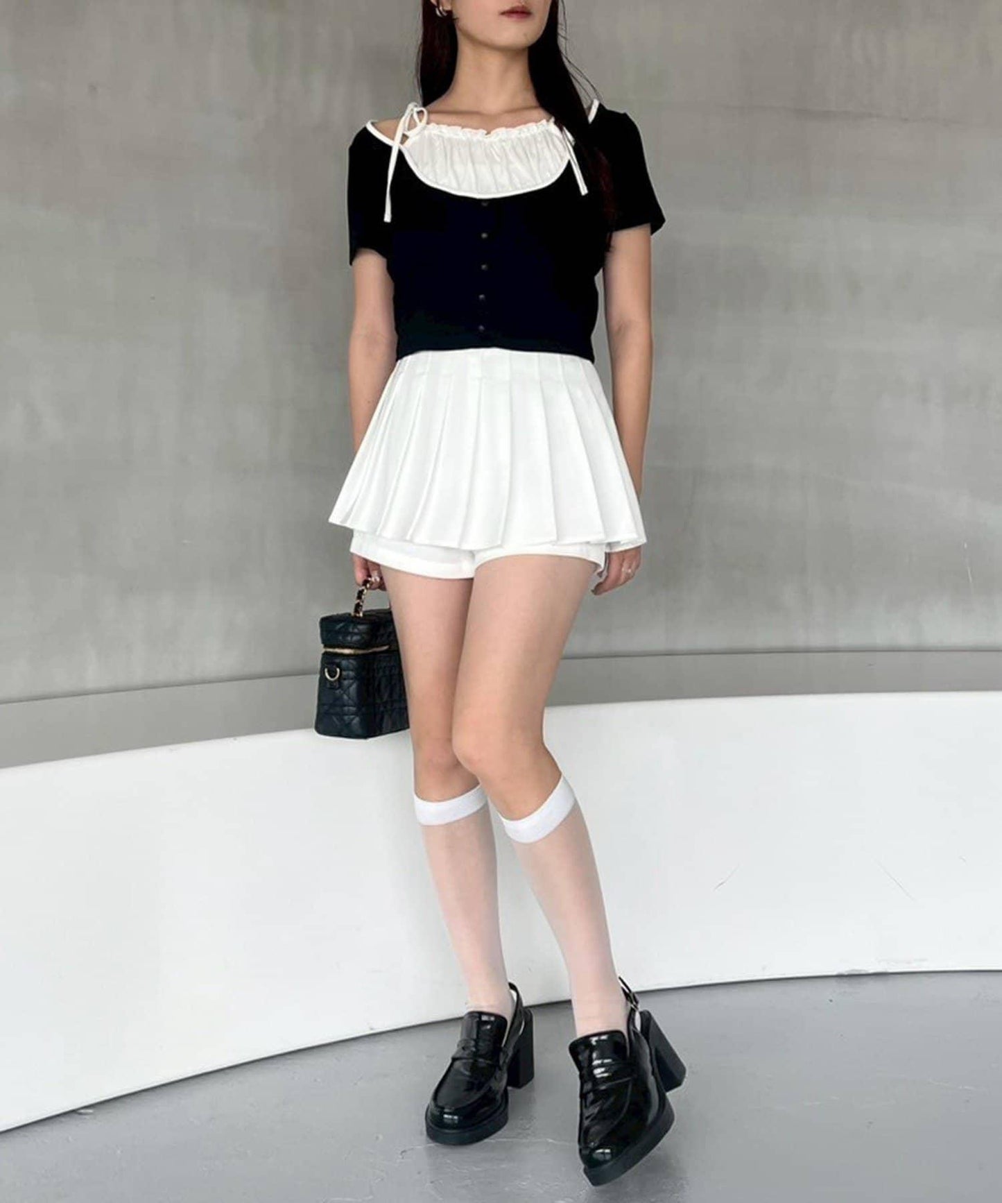 【one after another】百褶裙褲