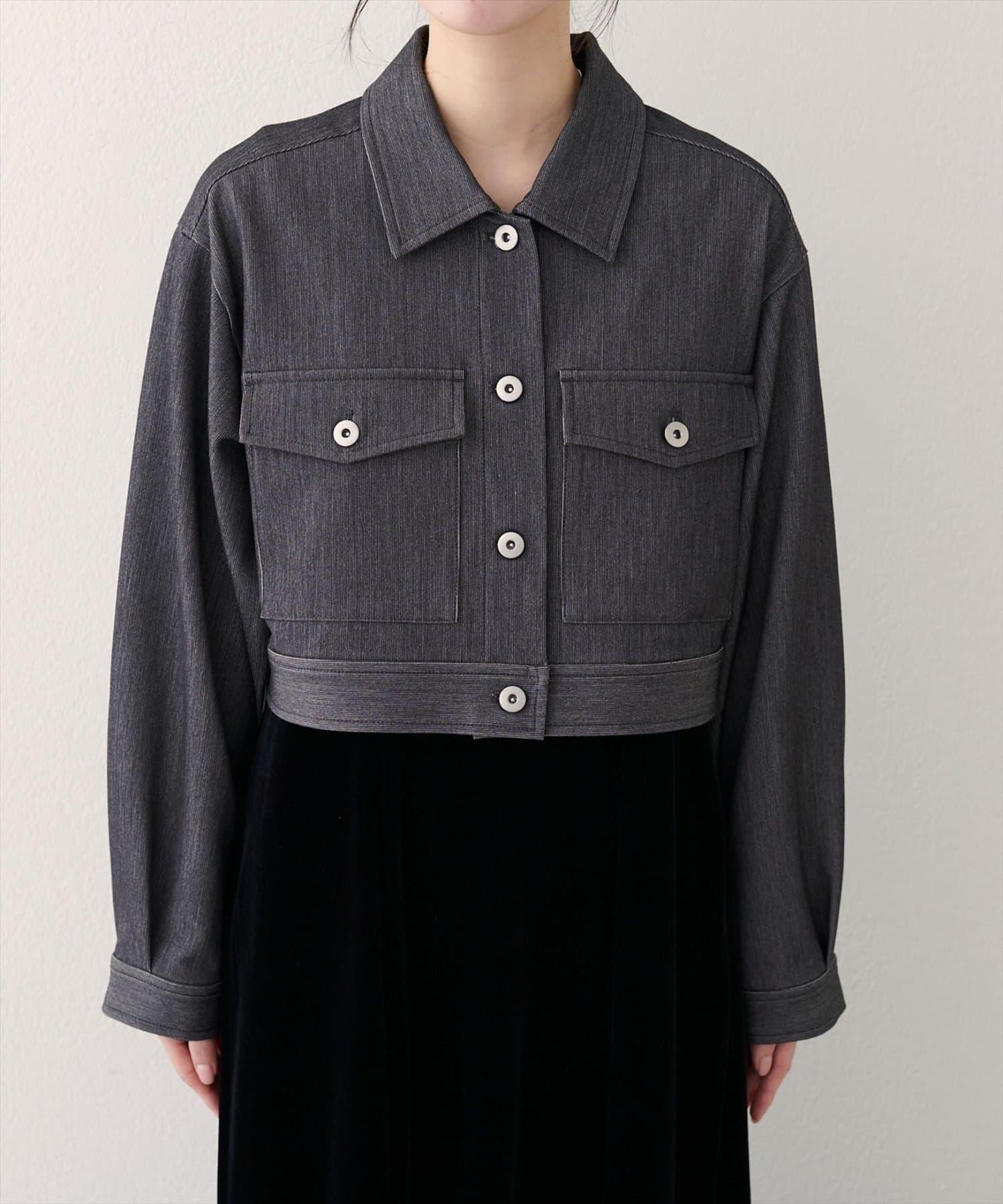 【natural couture】短款襯衫夾克